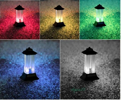 10PC Landscape Lights Scale Grasses Lamps Miniatures Lot Garden Lighting - Image 1 of 4
