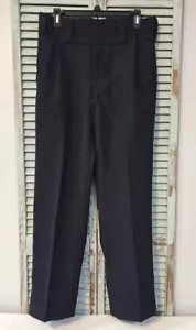 SPIEWAK DUTY TROUSERS Mens Size 34 Navy Blue Poly/Wool 55/45 Uniform Work Pants - Picture 1 of 5