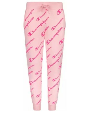 Jogger Champion para niñas con logotipo AOP talla XL Foto 1 de 2