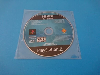 PlayStation 2 KIOSK DEMO DISC (Q2-Q3 2005) "BRAND NEW & FACTORY SEALED " for PS2 - Image 1 of 4