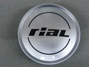 Original RIAL Nabenkappe 71 mm 75 mm silber N 12 Nabendeckel Felgenkappe N12 - Bild 1 von 3
