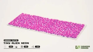 2mm Tiny Alien Pink Neon Grass Tufts 500 Self Adhesive Gamers Grass 790484 - Picture 1 of 1