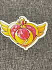 Singer Music Small Cartoon Anime Sticker Stickers Sailor Moon Heart Brooch