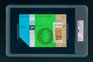 PSA Graded - 1972 Olympic Ticket Stub -Steve Prefontaine Mens 5000m Prelims Race - Picture 1 of 13