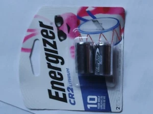 CR2- 3 Volt Lithium Battery Energizer 2 Pack - Picture 1 of 3