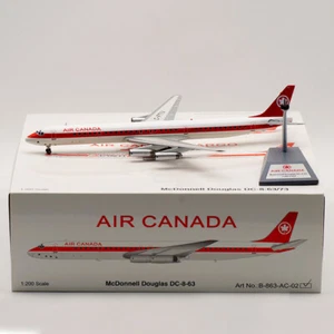 Aviation 1:200 AIR CANADA McDonnell DouglasDC-8-63 Diecast Aircraft Model C-FTIV - Picture 1 of 8