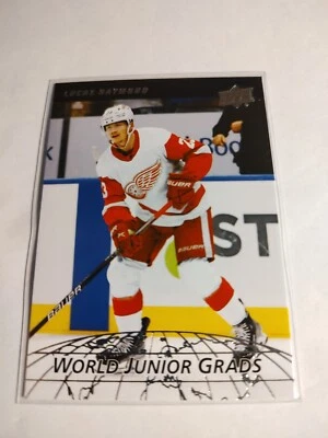 2022-23 Upper Deck Series 2 - World Junior Grads #WG-9 Lucas Raymond - Image 1 of 2