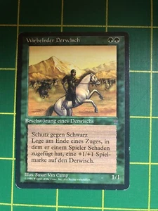 Magic the Gathering Whirling Dervish Card MTG Legends German Edition - Picture 1 of 1