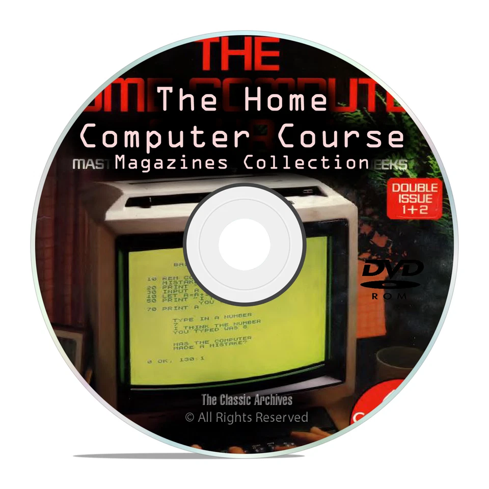 The Home Computer Course Magazine, Full 24 issue run on CD - Image 1 of 1