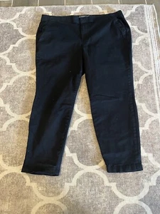 torrid schwarze Chino Hose Gr. 20R Tapered Comfort Bund Karriere Business - Bild 1 von 8
