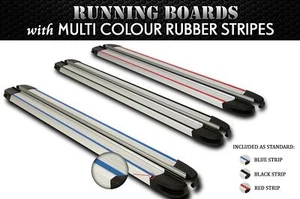 Running Boards MY3 For Vauxhall Opel Mokka 2013 - 2021 Multi Colour 4x4 - SILVER - Picture 1 of 12