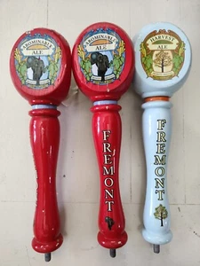 Drei Fremont Bier Zapfhahngriffe - Bild 1 von 18