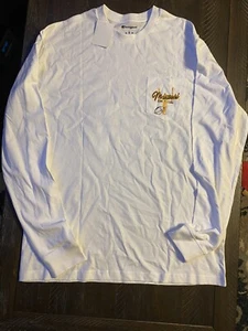 NWT Mens MIZZOU TIGERS White Long Sleeved Tee Shirt Size Small Not Large - Picture 1 of 3