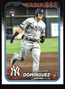 2024 Topps Update Jasson Domínguez Rookie #US175 New York Yankees - Picture 1 of 2
