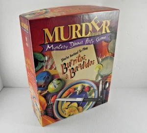 Murder à la carte: Burritos & Bandidos Murder Mystery Dinner Party Game 1996 - Imagen 1 de 12