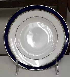 Royal Worcester HOWARD COBALT (Platinum) Bread Plate BRAND NEW Never Used - Picture 1 of 2