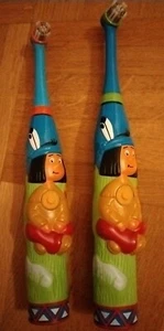 Elektrische Zahnbürste für Kinder, 2 Stück, Ohne Bürsten, Jakari Edition - Bild 1 von 5