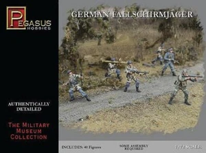 Pegasus Hobbies PG7224 - 1/72 Ww II: German Paratrooper - Foto 1 di 1