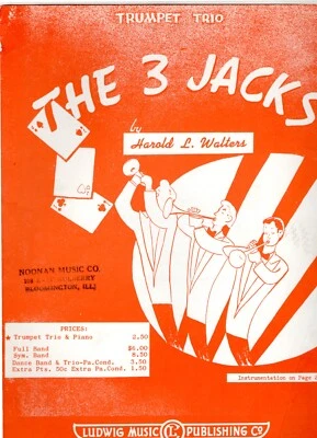 The 3 Jacks & Trompet Symphony, trío y cuarteto de trompeta de colección Foto 1 de 2