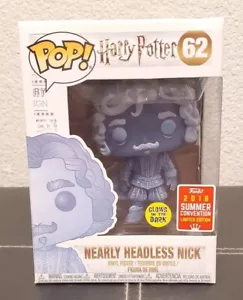 NEARLY HEADLESS NICK GITD HARRY POTTER FUNKO POP 62 VAULTED GLOWS SDCC EXCLUSIVE - Picture 1 of 6