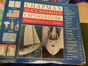 Chapman Quick Reference Captains Guide Nautical Facts at A Glance - Imagen 1 de 2