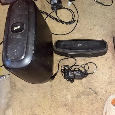 Polk MagniFi Mini Home Theater Soundbar System - Black  With Subwoofer For Parts - Image 1 of 3