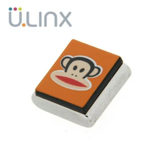 NEW Magnetic charm CLIX - Julius Square Orange - Picture 1 of 1