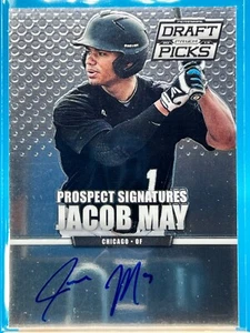 2013 Panini Prizm Perennial Draft Picks - Prospect Signatures Jacob May #51 RC - Picture 1 of 2