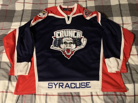 SP Syracuse Crunch Hockey Jersey (See Measurements) Columbus Blue Jackets Cover