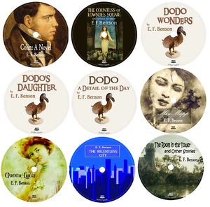 E. F. Benson 9 Satire Supernatural Fiction Audiobooks in 9 MP3 Audio CDs - Picture 1 of 1