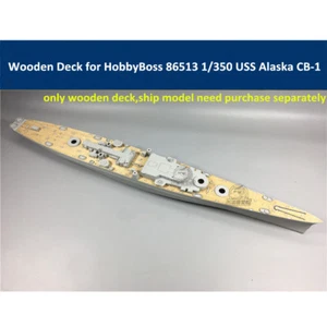 Wooden Deck for HobbyBoss 86513 1/350 Scale USS Alaska CB-1 - Picture 1 of 9