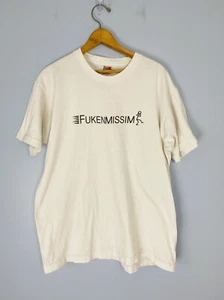 Rare Vintage Fukenmissim Jerry Garcia Tribute T-shirt, Size XL, 1990s Dead Tee - Picture 1 of 9