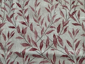 Sanderson *OSIER* Viscose/Linen in Rosewood/Sepia 1.4M RRP £72 PM - Picture 1 of 5