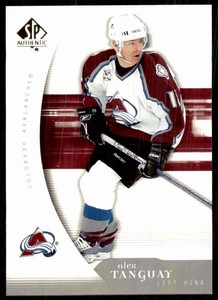 2005-06 SP Authentic Alex Tanguay #25