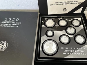 2020-S United States Mint Limited Edition Silver Proof Set in OGP - Picture 1 of 1