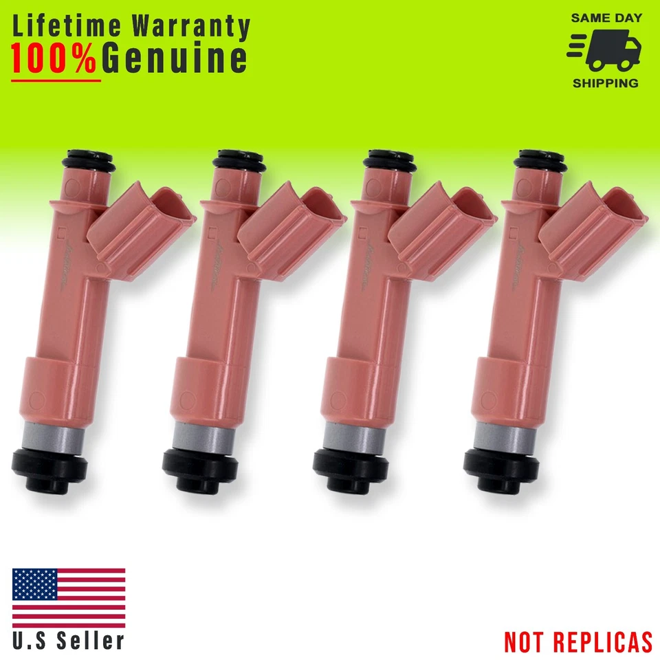 4 подлинные Toyota для 23250-21091 2012-2019 Toyota Prius C 1,5 л l4 - Изображение 1 из 1