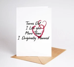 Funny Anniversary Card Rude Card Husband Wife  BC220 - Picture 1 of 3