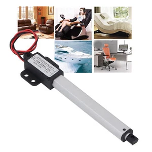 Electric Miniature Linear Actuator Motion Actuator 100mm Stroke 20N Thrust 24V - Picture 1 of 12
