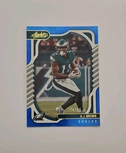 2022 Absolute Football A.J Brown Blue Diamond /99 - Bild 1 von 2