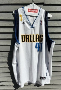 ADIDAS Mens XXL Dirk Nowitski JERSEY NBA DALLAS MAVERICKS 2011 Christmas Day - Picture 1 of 18