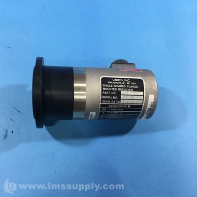 Unico 315-759 Single Geared Flange Mounted Resolver FNIP - Image 1 of 4