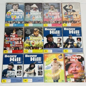 The Benny Hill Annual 1971-1984 + Double Helpings & Collection DVD PAL Region 4 - Picture 1 of 22