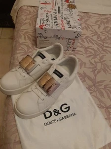 DOLCE & GABBANA Sneakers N 44 Indossate 1 Volta - Imagen 1 de 6