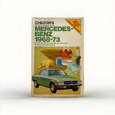 Mercedes-Benz 220 230 250 280 1968-1973 manual de reparación de taller guía del motor Foto 1 de 4