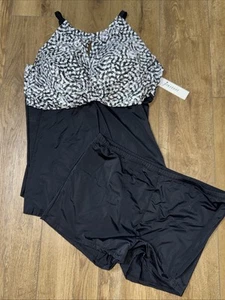 Minxueer Tankini donna due pezzi 24W - Foto 1 di 5