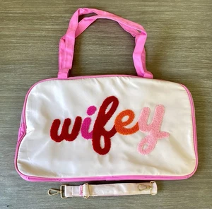 Große WIFEY Tasche neu unbenutzt mit Schultergurt perfekte Alltagstasche Reißverschluss! - Bild 1 von 5