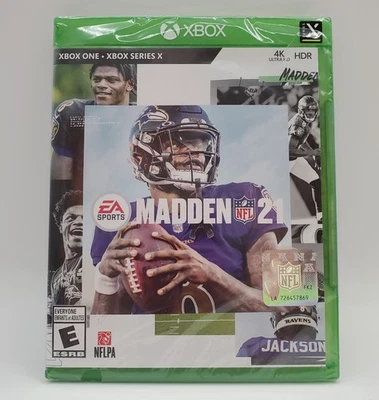 EA Sports Madden NFL 21  Microsoft Xbox One  Xbox Series X Rated E NEW SEALED - Image 1 of 4
