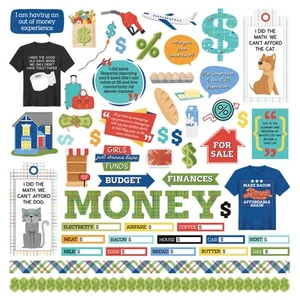 Inflation Nation Stickers 12"X12"-Elements PINF3683 - Picture 1 of 1