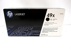 Genuine HP 49X (Q5949X) LaserJet High Volume Toner BLACK (1320,3390,3392) SEALED - Picture 1 of 8