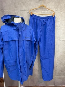 Columbia Herren Regen Windbreaker Set Jacke & Hose blau packbar Gr. XXL - Bild 1 von 11